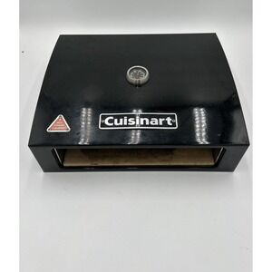 Cuisinart‎ Grill Top Pizza Oven Universal Grill Use Cordierite Baking Stone EUC
